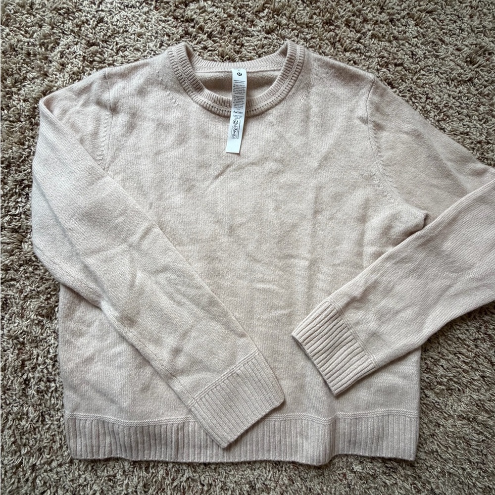 Lululemon Cashmere Knit Sweater L